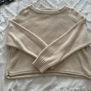 Aerie Cream Sweater
